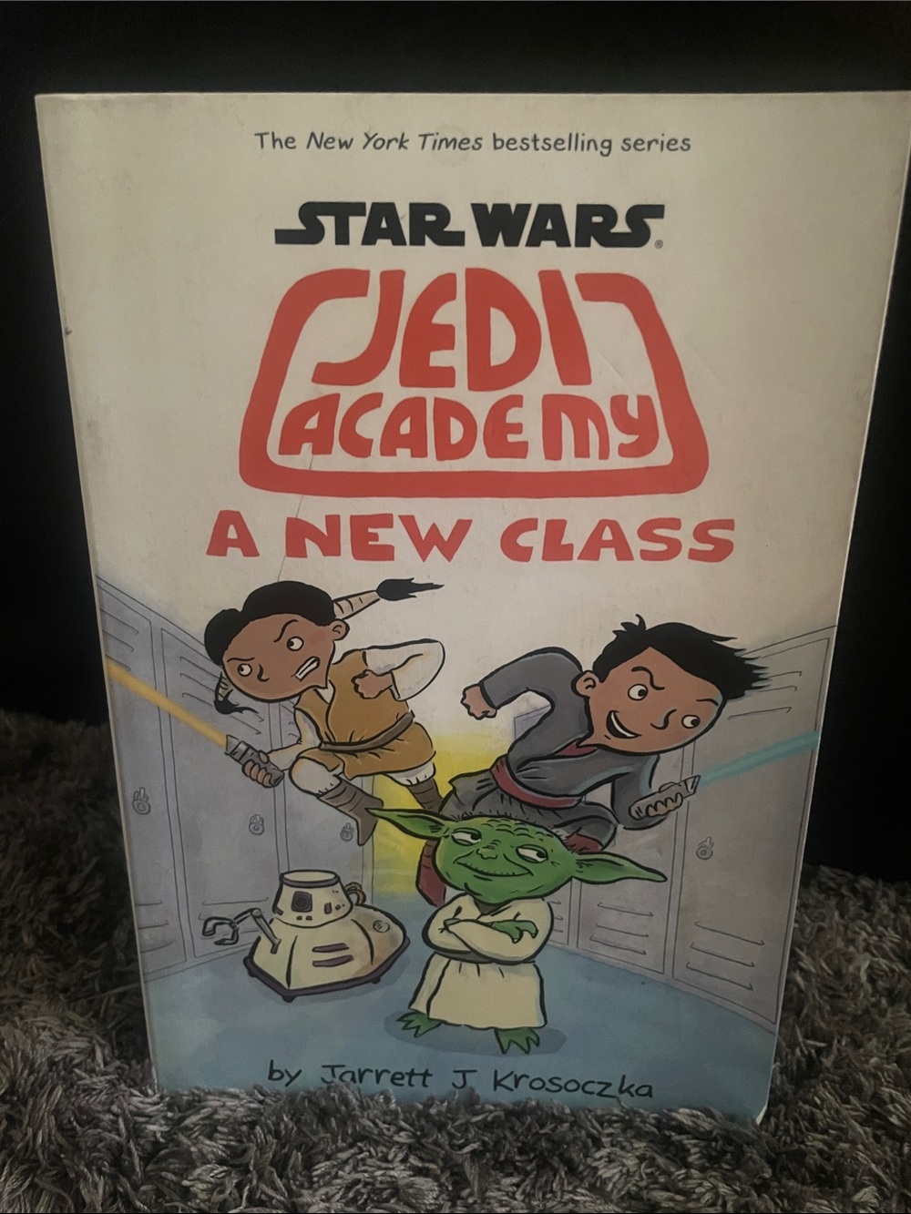 Star Wars Jedi Academy Colorful Characters on Cream Cover